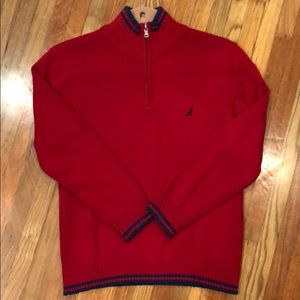 Boys size M 10/12 Nautica sweater